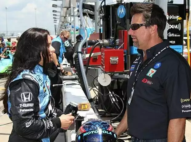 Danica Patrick Michael Andretti Titel-Bild zur News: Danica Patrick Michael Andretti