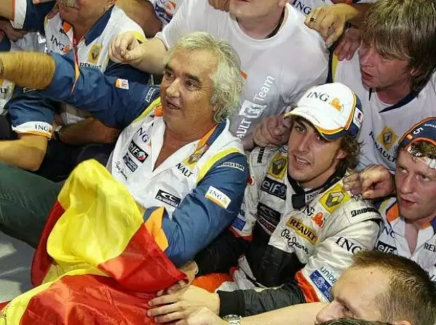 Flavio Briatore und Fernando Alonso Titel-Bild zur News: Flavio Briatore und Fernando Alonso