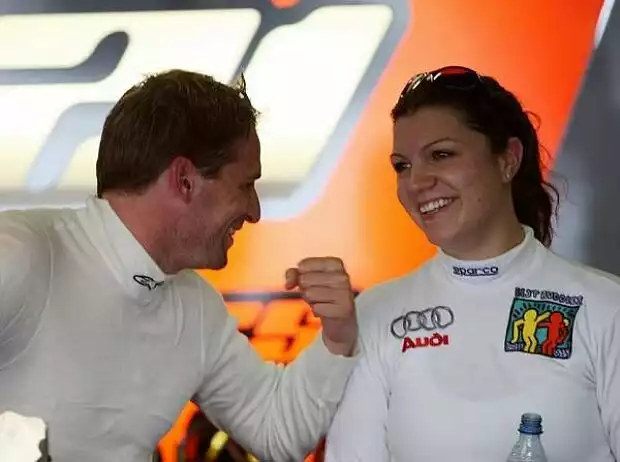Christijan Albers und Katherine Legge Titel-Bild zur News: Christijan Albers und Katherine Legge