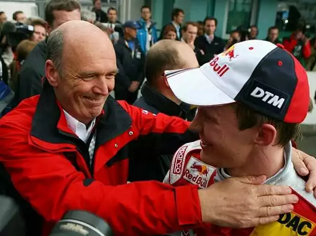 Wolfgang Ullrich und Mattias Ekström Titel-Bild zur News: Wolfgang Ullrich und Mattias Ekström