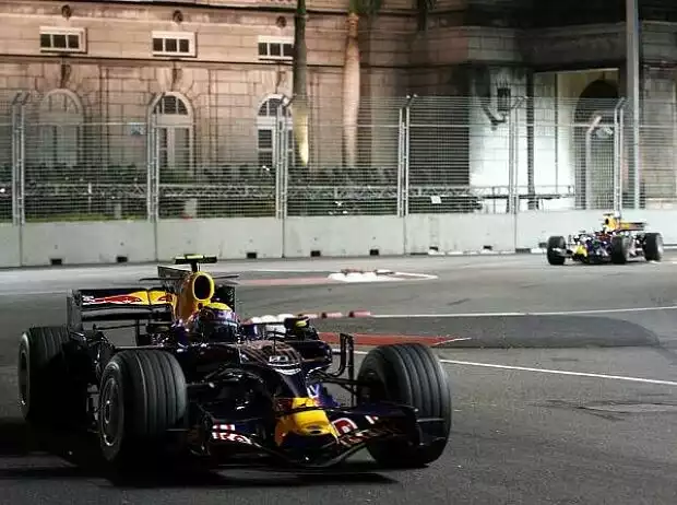 Mark Webber vor David Coulthard Titel-Bild zur News: Mark Webber vor David Coulthard