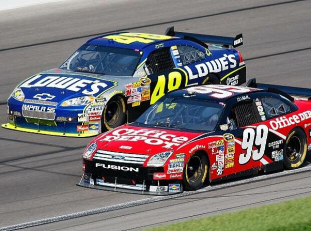 Jimmie Johnson Carl Edwards Jimmie Johnson Carl Edwards