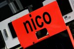 Schild für Nico Rosberg (Williams) 