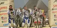 Sektdusche Motorrad