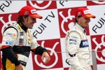 Fernando Alonso Robert Kubica (Renault) (BMW Sauber F1 Team) 