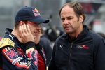 Sébastien Bourdais und Gerhard Berger (Teamanteilseigner) (Toro Rosso) 