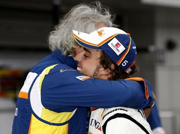 Flavio Briatore und Fernando Alonso