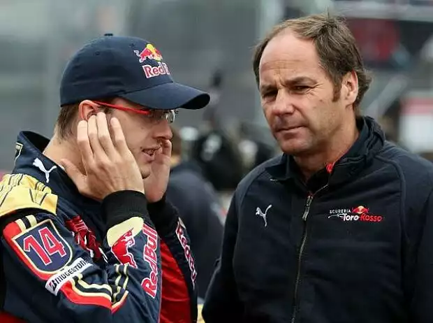 Sébastien Bourdais und Gerhard Berger Titel-Bild zur News: Sébastien Bourdais und Gerhard Berger
