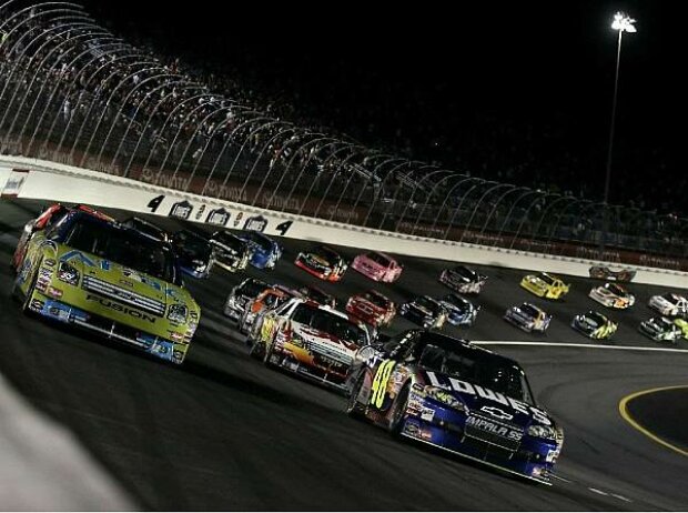 Carl Edwards Jimmie Johnson Start Charlotte Carl Edwards Jimmie Johnson Start Charlotte
