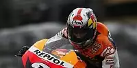 Bild zum Inhalt: Pedrosa im Warmup weit voran