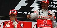 Felipe Massa und Lewis Hamilton