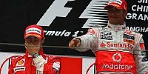 Vorentscheidung in China: Hamilton vor Massa!