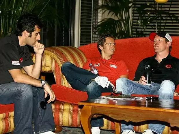 Dario Franchitti Dan Wheldon Scott Dixon Titel-Bild zur News: Dario Franchitti Dan Wheldon Scott Dixon