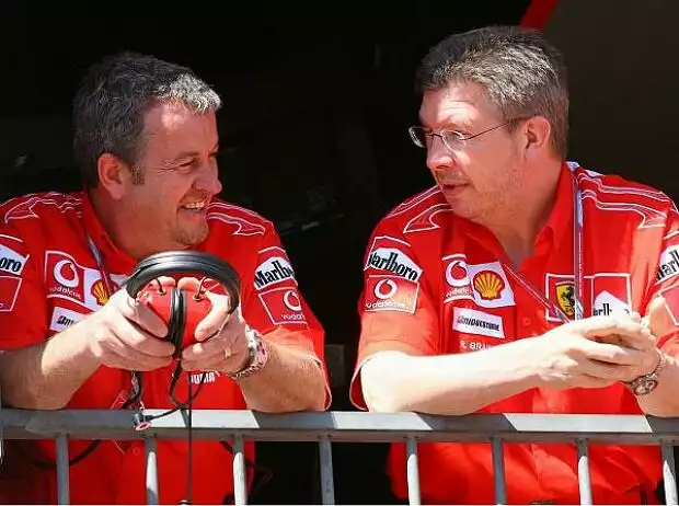 Nigel Stepney und Ross Brawn Titel-Bild zur News: Nigel Stepney und Ross Brawn