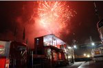 Feuerwerk beim Ducati-Motorhome