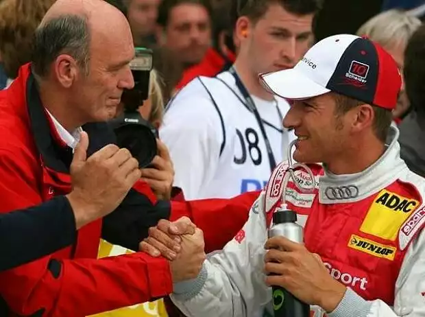 Titel-Bild zur News: Wolfgang Ullrich und Timo Scheider
