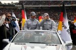 Ralf Schumacher und Maro Engel (Mücke) 