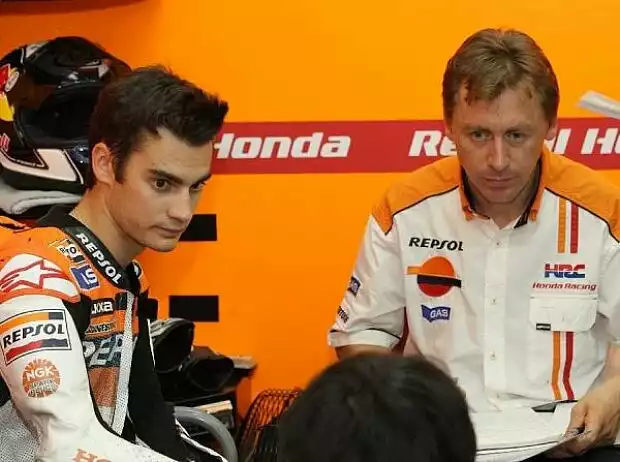 Daniel Pedrosa und Mike Leitner Titel-Bild zur News: Daniel Pedrosa und Mike Leitner