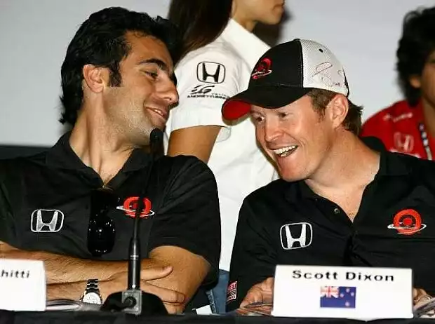 Dario Franchitti Scott Dixon Titel-Bild zur News: Dario Franchitti Scott Dixon