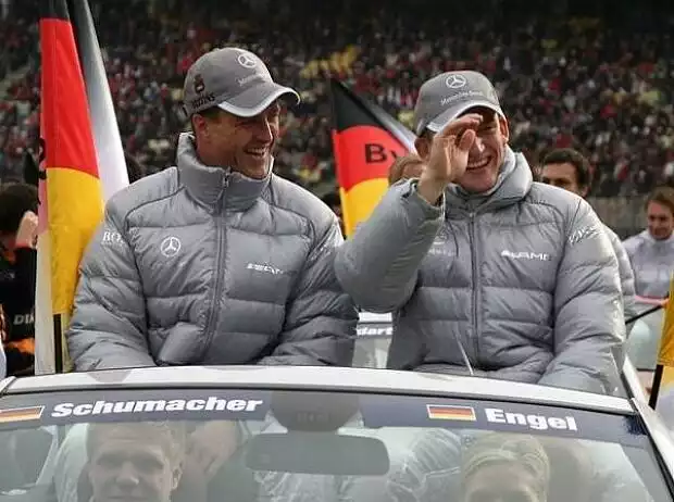 Ralf Schumacher und Maro Engel Titel-Bild zur News: Ralf Schumacher und Maro Engel