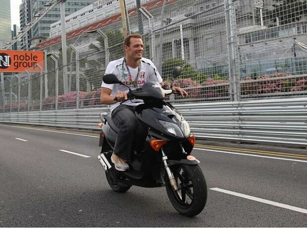 Alexander Wurz in Shanghai Alexander Wurz in Shanghai