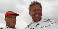 Niki Lauda und Christian Danner