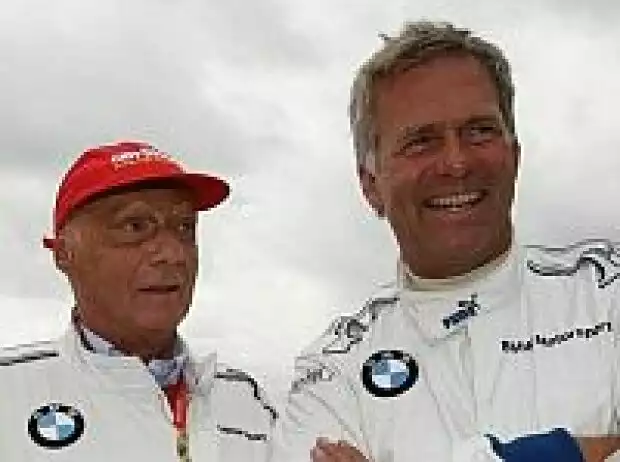 Niki Lauda und Christian Danner Titel-Bild zur News: Niki Lauda und Christian Danner