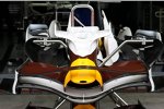 David Coulthards (Red Bull) Auto mit spezieller Lackierung zum Abschied