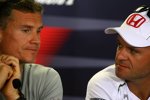 David Coulthard (Red Bull) und Rubens Barrichello (Honda F1 Team) 