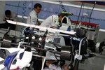 Vorbereitungen beim BMW Sauber F1 Team