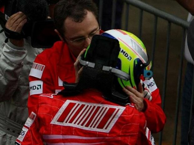 Titel-Bild zur News: Felipe Massa und Stefano Domenicali