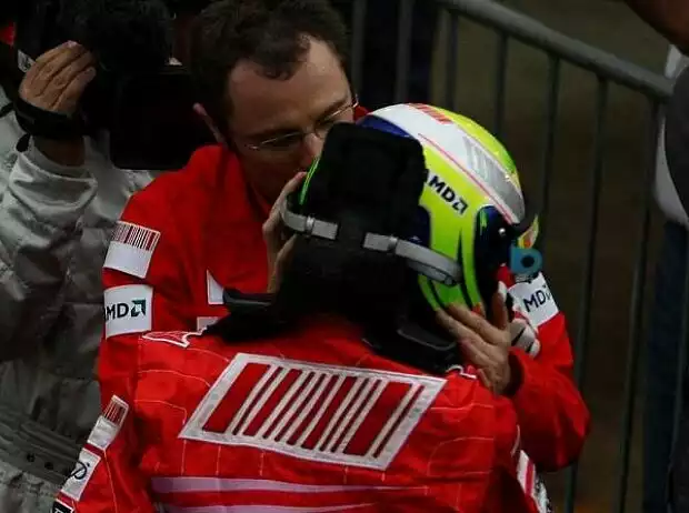 Titel-Bild zur News: Felipe Massa und Stefano Domenicali