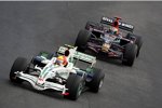 Rubens Barrichello (Honda F1 Team) und Sébastien Bourdais (Toro Rosso) 