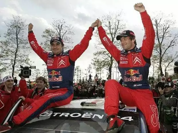 Titel-Bild zur News: Daniel Elena und Sébastien Loeb