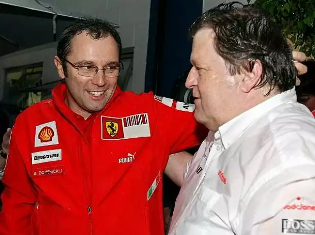 Stefano Domenicali und Norbert Haug Titel-Bild zur News: Stefano Domenicali und Norbert Haug