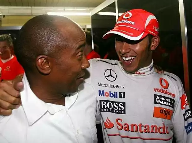 Anthony und Lewis Hamilton Titel-Bild zur News: Anthony und Lewis Hamilton