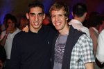 Sebastian Vettel Sebastien Buemi (Red Bull) (Toro Rosso) Red Bull End-of-Season-Party