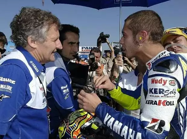 Valentino Rossi; Davide Brivio Titel-Bild zur News: Valentino Rossi; Davide Brivio