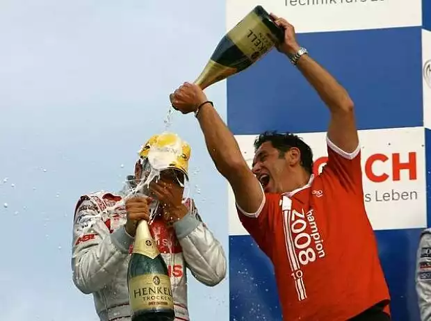 Timo Scheider und Hans-Jürgen Abt Titel-Bild zur News: Timo Scheider und Hans-Jürgen Abt