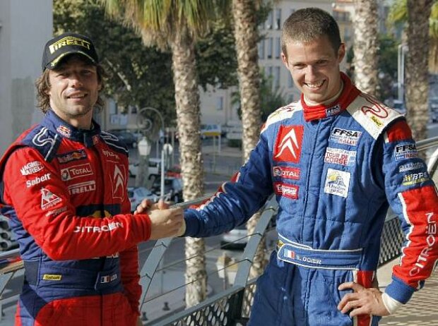 Titel-Bild zur News: Sébastien Loeb udn Sébastien Ogier