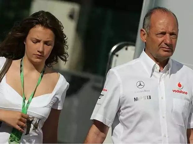 Ron Dennis und seine Tochter Titel-Bild zur News: Ron Dennis und seine Tochter