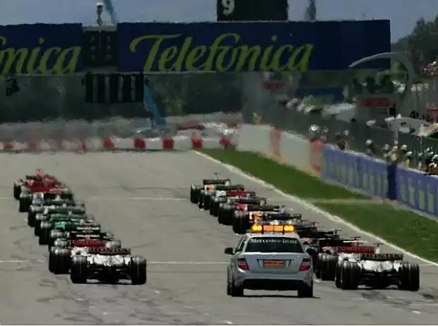 Titel-Bild zur News: Start in Barcelona 2008