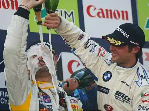 Yvan Muller und Andy Priaulx Titel-Bild zur News: Yvan Muller und Andy Priaulx