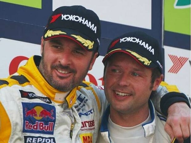 Yvan Muller und Andy Priaulx Yvan Muller und Andy Priaulx