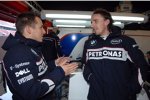 Christian Klien und Robert Kubica (BMW Sauber F1 Team) 