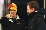 Sebastian Vettel und Christian Horner (Teamchef) (Red Bull) 
