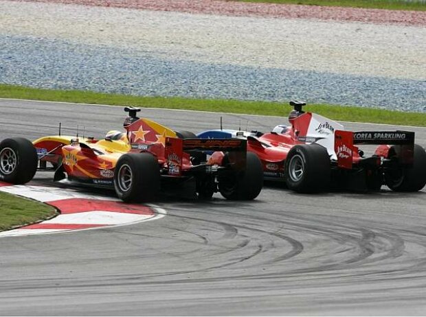 Ho-Pin Tung und Marco Andretti Ho-Pin Tung und Marco Andretti