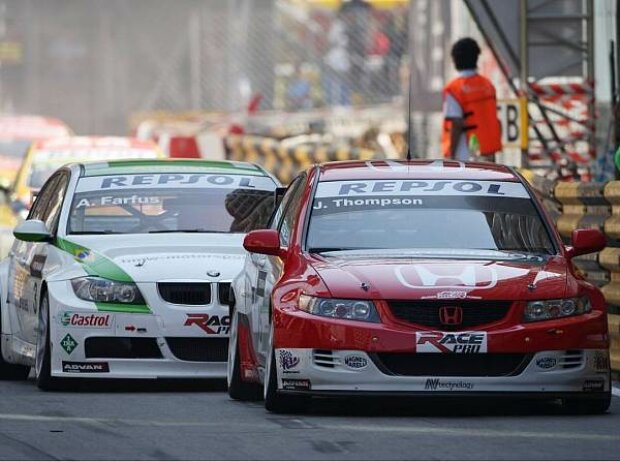 James Thompson vor Augusto Farfus James Thompson vor Augusto Farfus