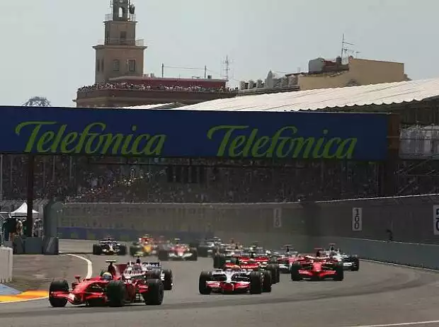 Titel-Bild zur News: Start in Valencia 2008