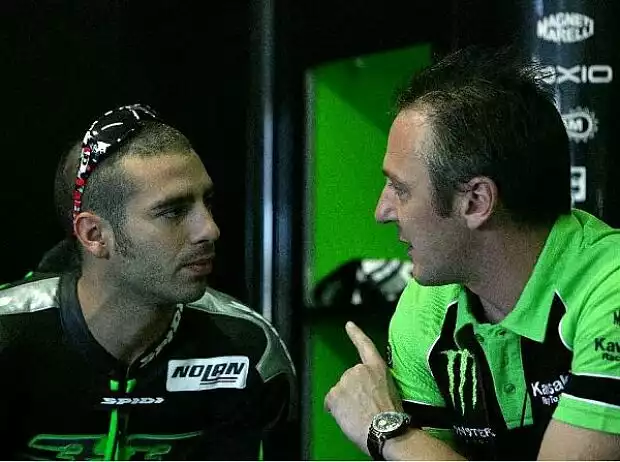 Titel-Bild zur News: Marco Melandri und Michael Bartholemy